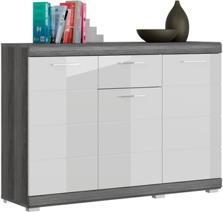 xonox.home, xonox.home Kommode »Scout«, Breite 120 cm, INOSIGN Kommode »Siena, Breite 120 cm, 3 Türen, 1 Schubkasten, 5 Einlegeböden, 8 Fächer«, Schuhkommode, Schuhschrank, Anrichte, Schrank, Sideboard