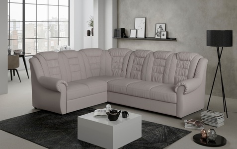 Home affaire Ecksofa »Boston L-Form«, Gemütliches Ecksofa mit hoher Rückenlehne in klassischem Design