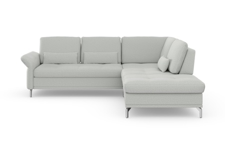 INOSIGN, INOSIGN Ecksofa »Palm Beach«, Federkern, mit Sitztiefenverstellung, wahlweise mit Bettfunktion, Bettkasten und Armteilverstellung, INOSIGN Ecksofa »Palm Beach L-Form«, Federkern, mit Sitztiefenverstellung, wahlweise mit Bettfunktion