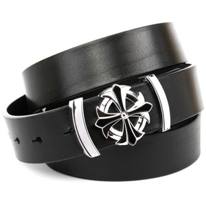 ANTHONI CROWN, Anthoni Crown Casual-Vollledergürtel mit modischer Schliesse, 