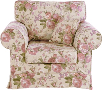Timbers, Timbers Sessel »Shadmoor«, Hussenoptik, in uni oder mit Blumendruck, passend zur Shadmoor-Serie, Home affaire Sessel »Shadmoor«, Hussenoptik, in uni oder mit Blumendruck, passend zur Shadmoor-Serie