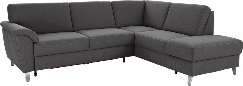 SIT&MORE, sit&more Ecksofa, sit&more Ecksofa »Texel L-Form«, mit Federkern, wahlweise mit Bettfunktion und Bettkasten