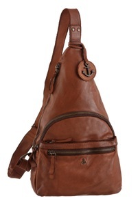Harbour 2nd, HARBOUR 2nd Cityrucksack »Merlin«, aus hochwertigem Leder, HARBOUR 2nd Cityrucksack »Merlin« Umhängetasche Freizeitrucksack