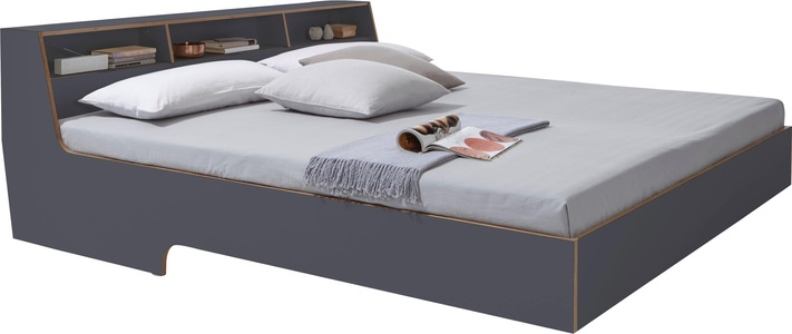 Müller SMALL LIVING, Müller SMALL LIVING Bett »Slope«, in 3 Breiten, ausgezeichnet mit dem German Design Award - Special 2017, Müller SMALL LIVING Bett »Slope«, in 3 Breiten, ausgezeichnet mit dem German Design Award - Special 2017