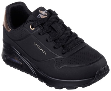 SKECHERS KIDS, Skechers Kids Sneaker »ESS - STREET GIRLS«, mit gepolstertem Schaftrand, Skechers Sneaker »ESS - STREET GIRLS«, Freizeitschuh mit gepolster.Schaftrand, Grössenschablone zum Download