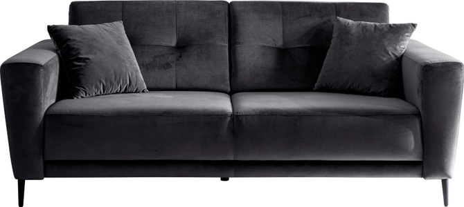 Trendfabrik, Trendfabrik 3-Sitzer, Trends by HG 3-Sitzer »Barcelona«, mit Metallfuss, frei im Raum stellbar