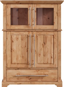 HOME AFFAIRE, Home affaire Highboard »Meliss«, Breite 94 cm, Kiefer massiv, Home affaire Highboard »Meliss«