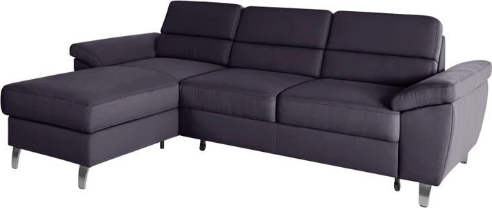 SIT&MORE, sit&more Ecksofa, sit&more Ecksofa »Sorano L-Form«, wahlweise mit Bettfunktion und Bettkasten