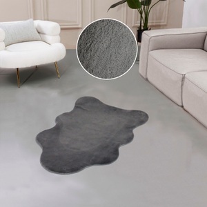 LEONIQUE, Leonique Teppich »Balu«, rechteckig, 20 mm Höhe, Kaninchenfell Haptik, besonders weich, Wohnzimmer, 