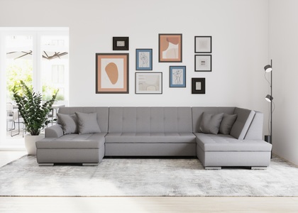 DOMO collection Wohnlandschaft »Treviso«, wahlweise mit Bettfunktion