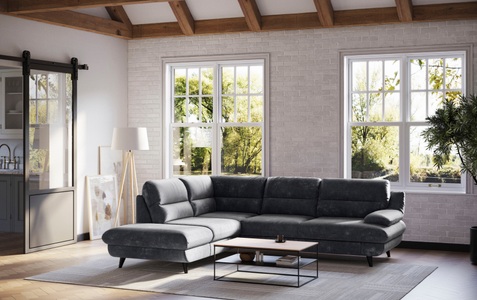 COTTA Ecksofa »Pike L-Form« Zeitloses Design
