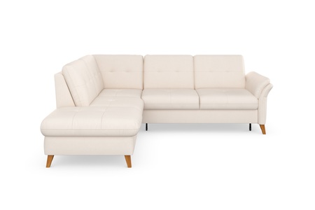sit&more Ecksofa »Göteborg«, inklusive Sitztiefenverstellung und Federkern, wahlweise mit Bettfunktion und Bettkasten