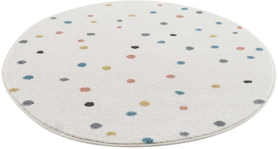 Carpet City Kinderteppich »Anime9396«, rund, 11 mm Höhe, pflegeleichter Spieleteppich, Kinderzimmer