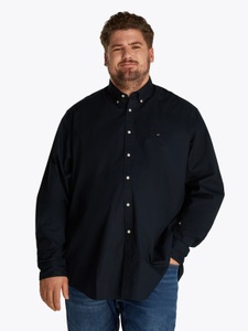 Tommy Hilfiger Big & Tall Langarmhemd »BT-FLEX POPLIN SOLID RF SHIRT-B«, Grosse Grössen