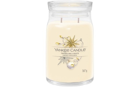 Yankee Candle, Yankee Candle Duftkerze »Candle Twinkling Lights«, Yankee Candle Duftkerze »Candle Twinkling Lights«