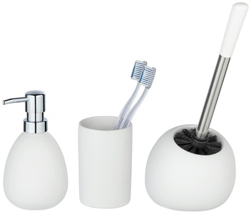 Wenko, WENKO Badaccessoires-Sets »Polaris«, (Set, 3 tlg.), 