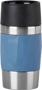 Emsa, Emsa Thermobecher »Travel Mug Compact«, 100% dicht, 3h heiss, 6h kalt, 300 ml, Emsa Thermobecher »Compact 300 ml«