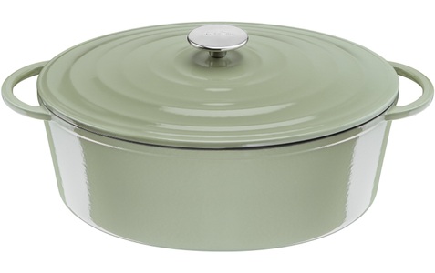 Tefal, Tefal Bräter »LOV Bräter 34 cm«, Gusseisen, Tefal LOV Bräter 34 cm
