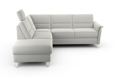 SIT&MORE, sit&more Ecksofa, sit&more Ecksofa »Palmera L-Form«, wahlweise mit Bettfunktion und Stauraum