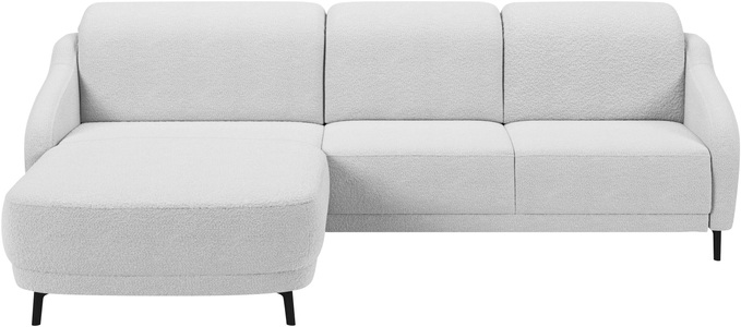 sit&more Ecksofa »Blues L-Form« wahlweise mit Klapptisch und USB