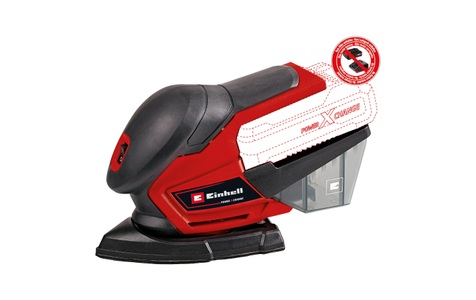 Einhell, Einhell TE-OS 18/150 Li-Solo Multischleifer, Einhell Akku-Multischleifer »TE-OS 18/150 Li Solo«, Schleifpapiergrösse (Kletthaftung): 150 x 150 x 100 mm