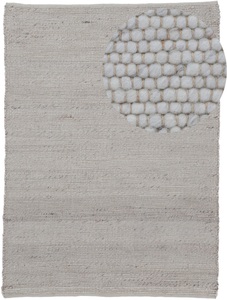 HOME AFFAIRE, Home affaire Wollteppich »Passau Handwebteppich«, rechteckig, 10 mm Höhe, Naturfaser, Wolle, robuster Handweb Teppich, Schlafzimmer, Wohnzimmer, my home Wollteppich »Passau Handwebteppich«, rechteckig, 10 mm Höhe, Naturfaser, Wolle, handgewebter Wendeteppich, Schlafzimmer, Wohnzimmer