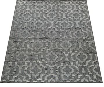 Paco Home Teppich »Stilo 861«, rechteckig, 6 mm Höhe, Kurzflor, 3D-Design, In- und Outdoor geeignet, Wohnzimmer