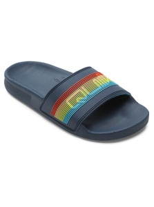 QUIKSILVER, Quiksilver Rivi Wordmark Slide Youth-35 35, Quiksilver Sandale »Rivi Wordmark«