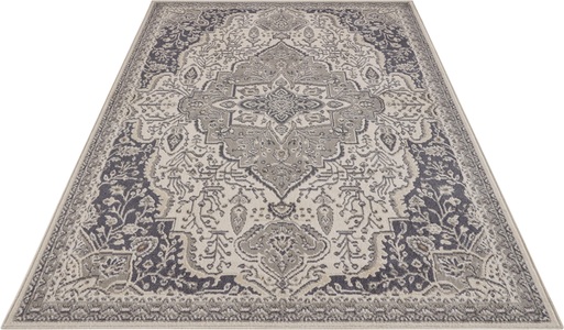 Hanse Home, HANSE Home Teppich »Orken«, rechteckig, 8 mm Höhe, strapazierfähig, robust, pflegeleicht, ringsum gekettelt, geeignet für Fussbodenheizung, HANSE Home Teppich »Orken«, rechteckig, 8 mm Höhe, Kurzflor, Läufer, Orient, Vintage, Wohnzimmer, Schlafzimmer, Esszimmer