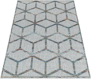 Ayyildiz Teppiche, Ayyildiz Teppiche Teppich, rechteckig, 8 mm Höhe, Flachflor mit Hoch-Tief-Struktur, In-und Outdoor geeignet, Ayyildiz Teppiche Teppich »BAHAMA 5151«, rechteckig, 8 mm Höhe, Flachflor mit Hoch-Tief-Struktur, In-und Outdoor geeignet