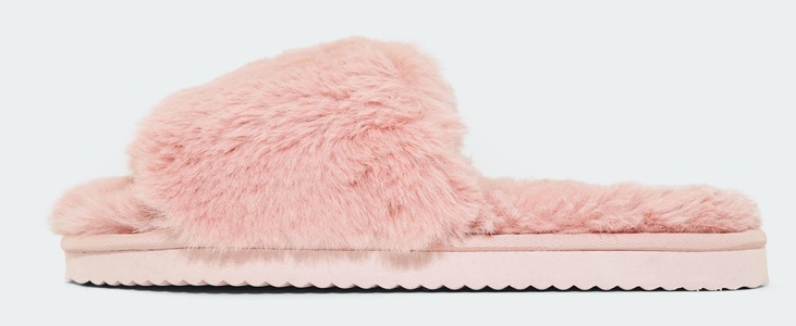 Flip Flop, Flip Flop Pantoffel »slide*fur 2«, mit kuscheliger Innensohle, 