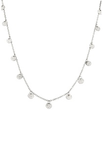 Purelei, Purelei Kette mit Anhänger »Schmuck Geschenk, Malihini, runder Strukturanhänger, Necklace-Malihini«, Purelei Kette mit Anhänger »Schmuck Geschenk Malihini, runder Strukturanhänger, Necklace-Malihini«
