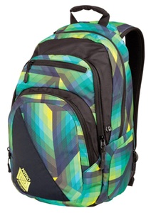 Nitro, NITRO Schulrucksack »Stash 29, Geo Green«, NITRO Schulrucksack »Stash 29«, Alltagsrucksack, Rucksack für Freizeit, Schule, Arbeit und Reise