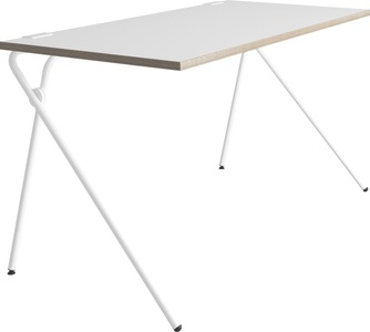 Müller SMALL LIVING, Müller SMALL LIVING Sekretär »PLATO Two«, weisses Gestell, Home Office minimal, einfach zusammenklappen, fertig, Müller SMALL LIVING Sekretär »PLATO Two«, weisses Gestell, Home Office minimal, einfach zusammenklappen, fertig