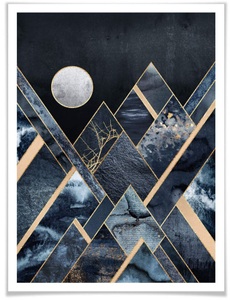 Wall-Art, Wall-Art Poster »Nachthimmel«, Himmel, (1 St.), Wall-Art Poster »Nachthimmel«, Himmel, (1 St.), Poster ohne Bilderrahmen