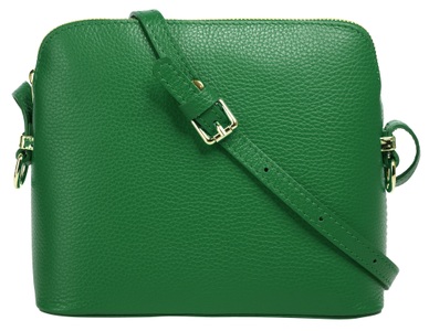 CLUTY, Cluty Umhängetasche, Cluty Umhängetasche, echt Leder, Made in Italy