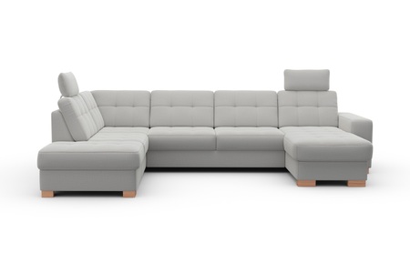 SIT&MORE, sit&more Wohnlandschaft, wahlweise mit Bettfunktion und Bettkasten, sit&more Wohnlandschaft »Quincy U-Form«, wahlweise mit Bettfunktion und Bettkasten