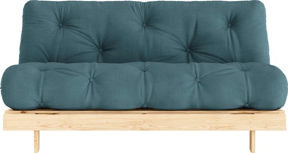 Karup Design, Karup Design Schlafsofa »Roots 160«, (2 St.), Mit Holzstruktur, inkl. Futonmatratze, Liegefläche 160x200 cm, Karup Design Schlafsofa »Roots 160 Schlafsofa, Gästebett, Sofa mit Futonmatratze«, (2 St.), Inkl. Futonmatratze, Liegefläche 160x200 cm, FSC® zertifizierte Kiefer