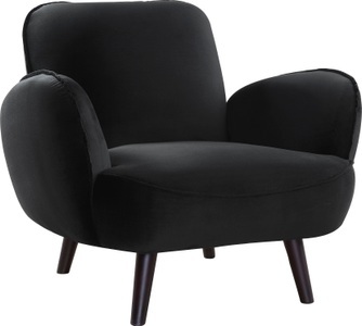 ATLANTIC HOME COLLECTION, ATLANTIC home collection Sessel, ATLANTIC home collection Sessel »Ben«, mit Wellenunterfederung, Massivholzfüsse, frei im Raum stellbar