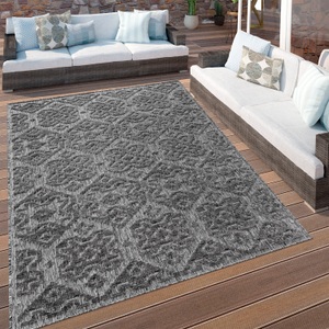 PACO HOME, Paco Home Teppich »Stilo 865«, rechteckig, Hoch-Tief Effekt, Ornamente, auch als Läufer, In- und Outdoor geeignet, Paco Home Teppich »Stilo 865«, rechteckig, 10 mm Höhe, Hoch-Tief Effekt, Ornamente, auch als Läufer, In- und Outdoor geeignet