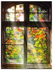 Artland, Artland Wandbild »Altbau«, Artland Wandbild »Altbau«, Fenster & Türen, (1 St.), als Alubild, Outdoorbild, Leinwandbild, Poster, Wandaufkleber