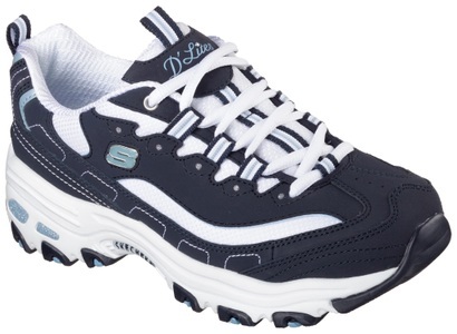 Skechers, Skechers Damen Sneakers, Low Top D'Lites 40, 