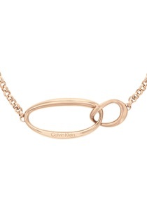 Calvin Klein, Calvin Klein Kette mit Anhänger »SCULPTURAL, 35000353, 35000354, 35000355«, Calvin Klein Kette mit Anhänger »Schmuck Edelstahl Halsschmuck Halskette Erbskette SCULPTURAL«