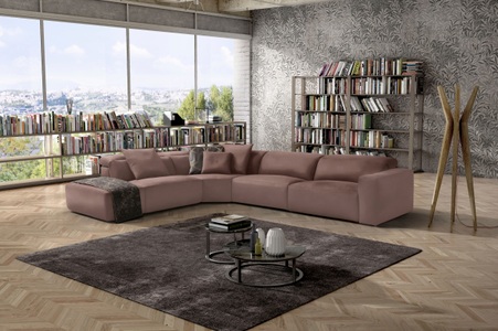 Egoitaliano, Egoitaliano Ecksofa »Beverly«, wahlweise mit elektrischer Relaxfunktion, inklusive Kopfteilverstellung, Egoitaliano Ecksofa »Beverly, extravangantes Designsofa mit erstklassigem Sitzkomfort«, wahlweise mit elektrischer Relaxfunktion, Kopfteilverstellung