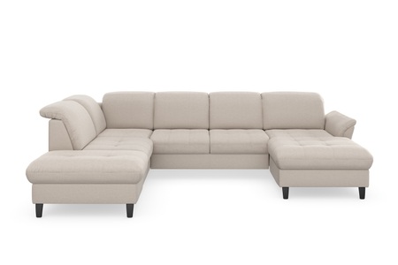 sit&more Wohnlandschaft, wahlweise mit Kopfteilverstellung, Bettfunktion und Stauraum