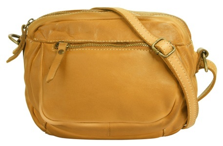CLUTY, Cluty Umhängetasche, Cluty Umhängetasche, echt Leder, Made in Italy