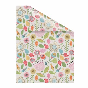 LICHTBLICK ORIGINAL Fensterfolie »Blumen« 1 Stk. blickdicht strukturiert Klebepunkte