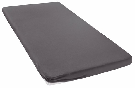 MY HOME, Spannbettlaken »Jersey«, my home, my home Spannbettlaken »Litschi«, (1 St.), für Topper auf Boxspringbetten geeignet, 100% Baumwolle, Topper Spannbettlaken aus Jersey mit Gummizug, Made in Green zertifiziert