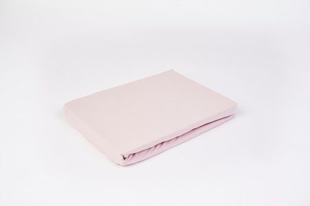 Journey Living, Journey Living - Fixleintuch Valby, Dusty Pink, 140-160 x 200 cm, Journey Living Spannbettlaken »Valby«, für Matratzenhöhe bis 25 cm
