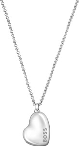 Boss, Halskette Damen Silber 45cm, BOSS - Halskette, Honey, 45cm, Silber